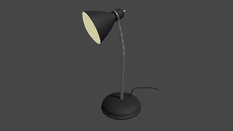 Table Lamp | Blender Tutorials | JK Studios