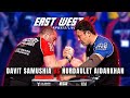 Davit samushia vs  nurdalet aidarkhan   east vs west 12 welterweight world title match