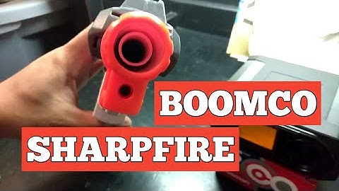 BoomFire! A Nerf Sharpfire modded for BoomCo with BoomTendo!