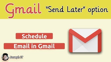 How to schedule email in gmail - How to send a scheduled email