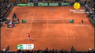 Davis Cup 2011 Finel Match 2 FERRER Vs DEL POTRO Highlights HD