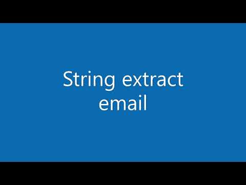 JavaScript extract email from string