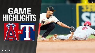 Angels Vs Rangers Game Highlights 51724 Mlb Highlights