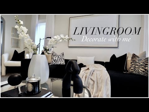 NEW LIVING ROOM MAKEOVER | DECORATE WITH ME | HOME INSPIRATION | AMAZON HOME |