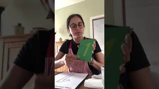 C'E Montessori Homeschool Online - Tracing and Painting Numbers - 1