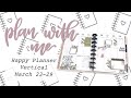 PLAN WITH ME HAPPY PLANNER VERTICAL - March 23-29