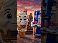 Ice Cream 🍦 vs Red Bull 🥤 | Unexpected Friendship 😱✨ | AI Animation Shorts