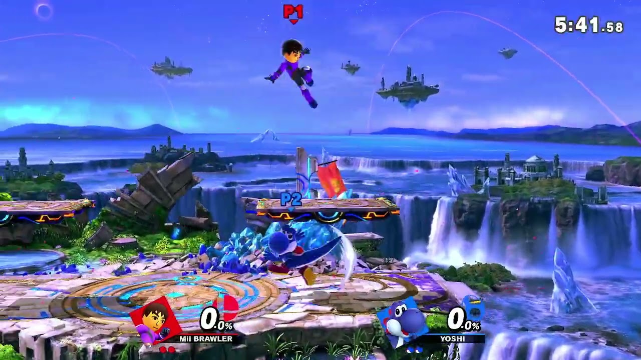 my mii brawler progress