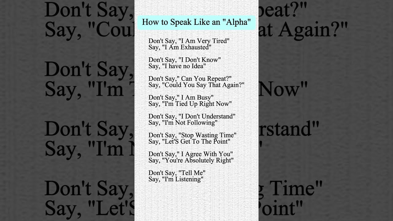 Stop Saying These Speak English Like A Native 
