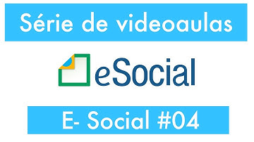 Videoaula eSocial, EFD-Reinf e DCTFWeb  - (aula 4)