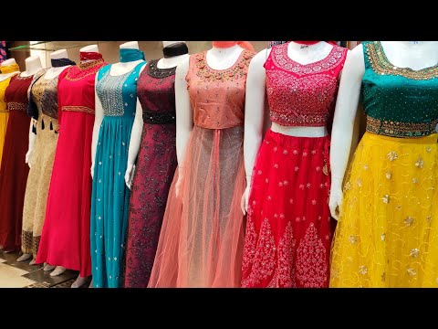 T Nagar Shopping Party Wears Dress???Umbrella Anarkali Function Dress?1pcs Courier Online Delivery??