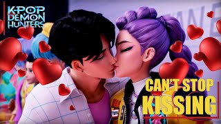 Can't Stop Kissing 💋 Huntrix x Saja Boys | KPop Demon Hunters Ships Explode! (Fan Edit)