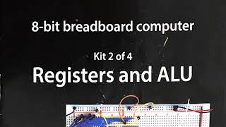 A register - Kit 2 of 8-bit breadboard computer build
