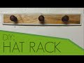 DIY | Hat Rack (Figured Pallet Wood) DIY | Hat Rack (Figured Pallet Wood)