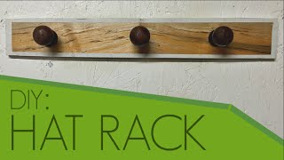 In todays video I make a hat rack. I have been wanting a place to put my hats for a long time, so I decided to make a place for ...