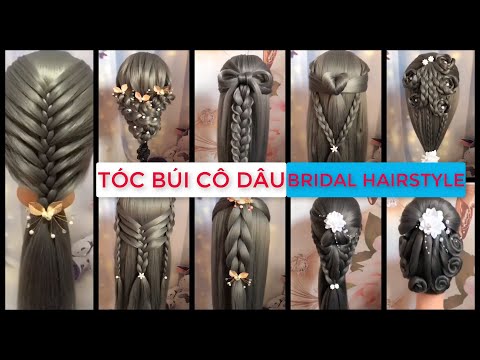 Những kiểu tóc đẹp và đáng yêu cho chị em phụ nữ - P6 (Bridal hairstyle)