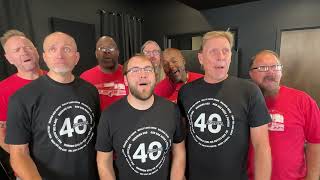 Acappella warming up for the 40 Tour!