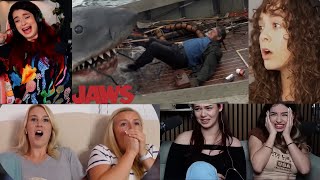 Scary Moment!! Quint's Death - Jaws (1975) - Reaction Mashup