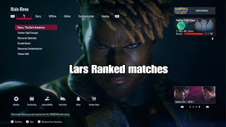 Tekken 8: Lars Becomes Tekken God Supreme Ranked matches