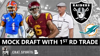 Latest raiders mock draft featuring trades! the las vegas entered this
with 7 picks, find out how many they finished with. chat sports’
mi...