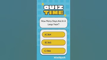 How Many Days Are in a Leap Year? | Mind Spark Challenge