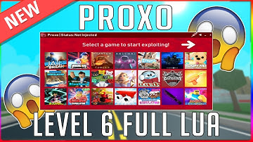 BEST ROBLOX EXPLOIT/HACK | PROXO FREE LEVEL 6 ROBLOX EXPLOIT FULL LUA! *ARSENAL HACK*