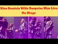 Epic Moment Kiss Daniels Wife Surprise Him Live On Stage 🥰#celebrity #music#viralvideo #kissdaniel