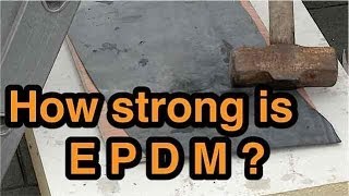 Is An EPDM Rubber Roof Strong Enough To Walk On?
