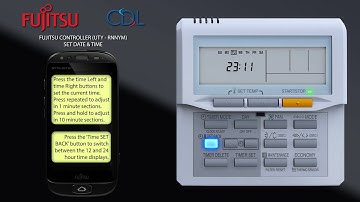 Setting Date and Time Fujitsu UTYRNNYM