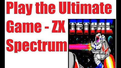 Jetpac the ultimate game   ZX Spectrum