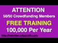 5050 Crowdfunding - 5050Fast - Free Training To 100K - Support