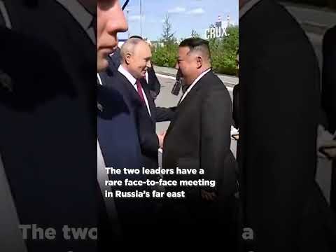 Watch | Putin Meets Kim Jong-un in a Rare Meeting at Russia’s Vostochny Cosmodrome