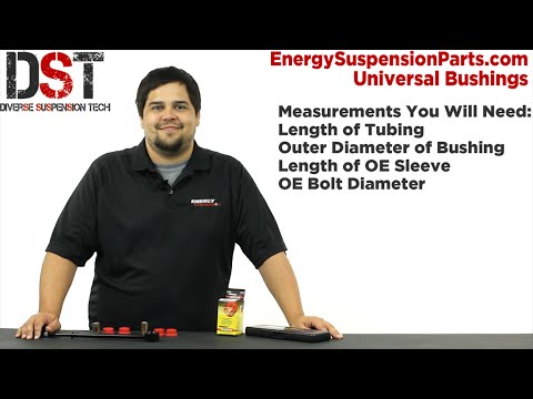 Energy Suspension Universal Bushings, How-to Measure