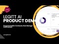 Legitt AI Product Demo | Sales Enablement &amp; Contract Lifecycle Management