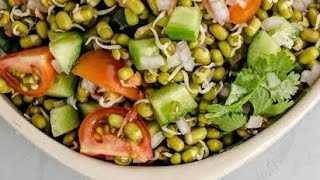 #trending Fireless cooking recipe / Healthy snack recipe 🥗 / sprouts salad / weight loss salad