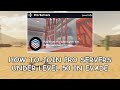 How to join pro servers under level 50 in evade pc only