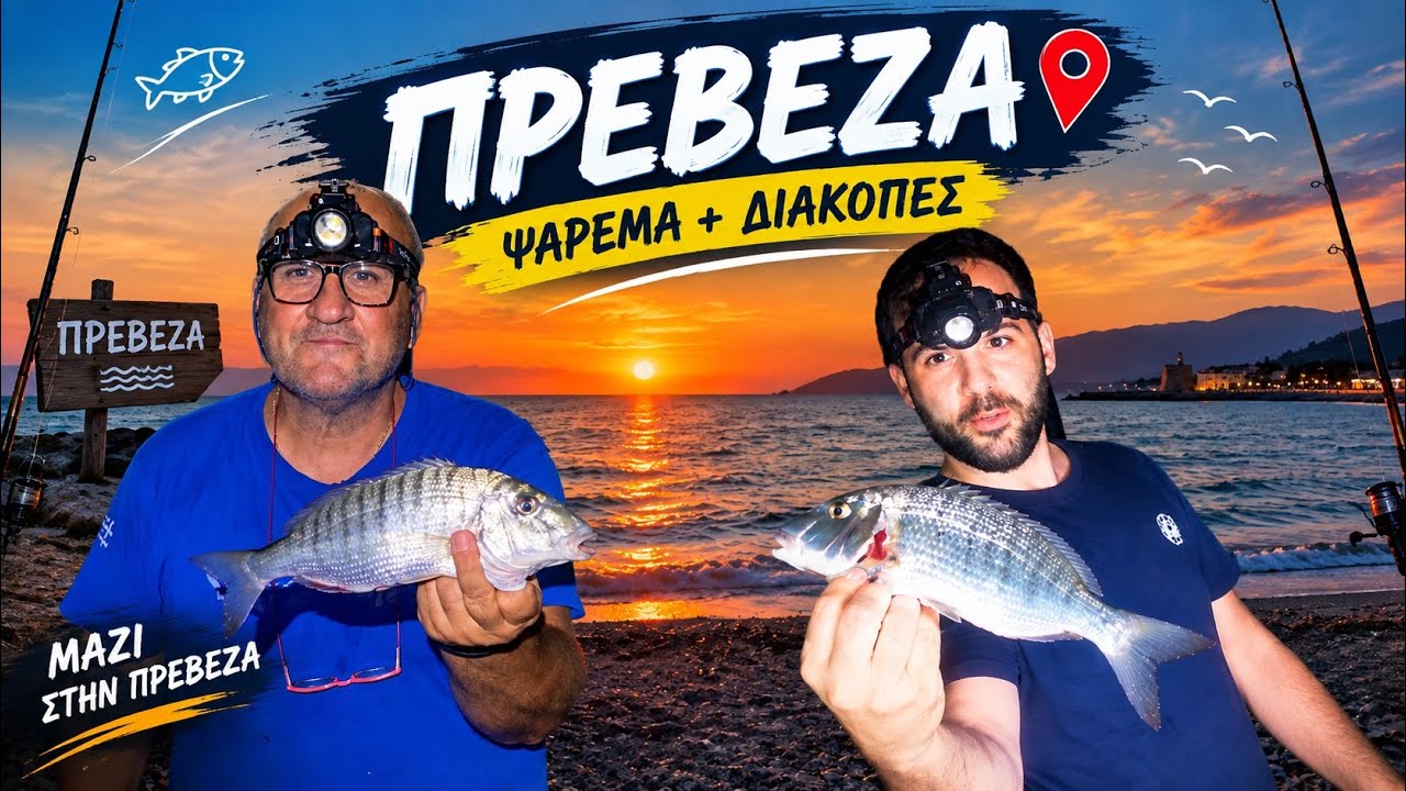 ΨΑΡΕΜΑ ΣΤΗΝ ΠΡΕΒΕΖΑ | ΜΟΥΡΜΟΥΡΕΣ XL & Η ΤΡΙΧΙΑ ΕINAI H ΔΙΑΦΟΡΑ FISHING