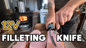 12V Electric WORKPRO Filleting Knife Unboxing and Review