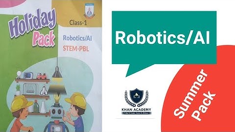 Class 1 Summer Pack | Robotics AI STEM PBL | Allied |