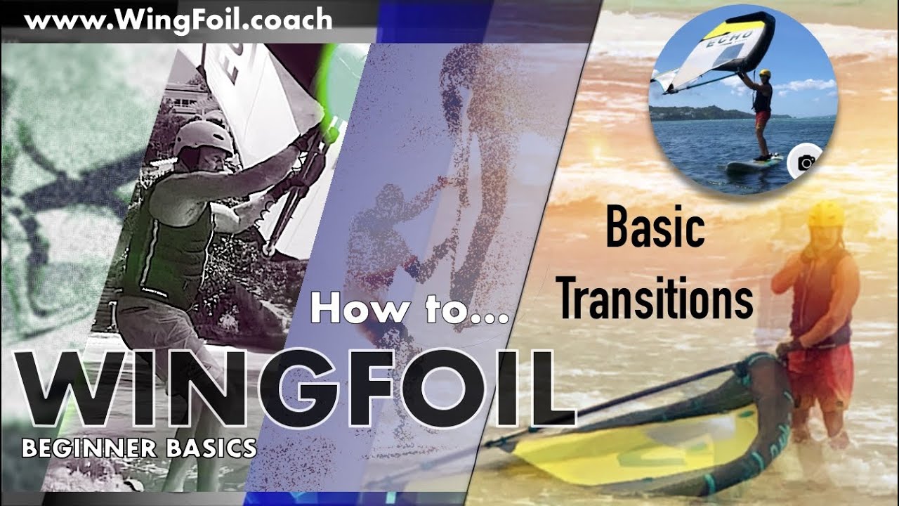 Wingfoil coaching (wingfoil progression, wing foil beginner basics) transitions jibe regular stance”