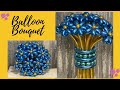 DIY Balloon Bouquet/Balloon Flower/Chrome Balloon Bouquet/Balloon Tutorial/DIY Balloon Decoration