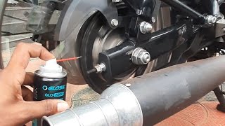 #DIY | Bike chain lubrication - Malayalam | Royal Enfield classic 350