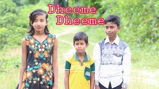 Dheeme Dheeme - Tony Kakkar ft. Neha Sharma | Kids Love Story Resimi