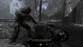 CALL OF DUTY 4 : MODERN WARFARE : 15 Years ago.. Chernobyl " All Ghillied Up "