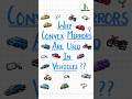 Why are convex mirrors used in vehicles? 🚗