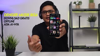 Aplikasi download musik GRATIS, OFFLINE, dilengkapi BOT PINTAR?! Review TREBEL Indonesia screenshot 2