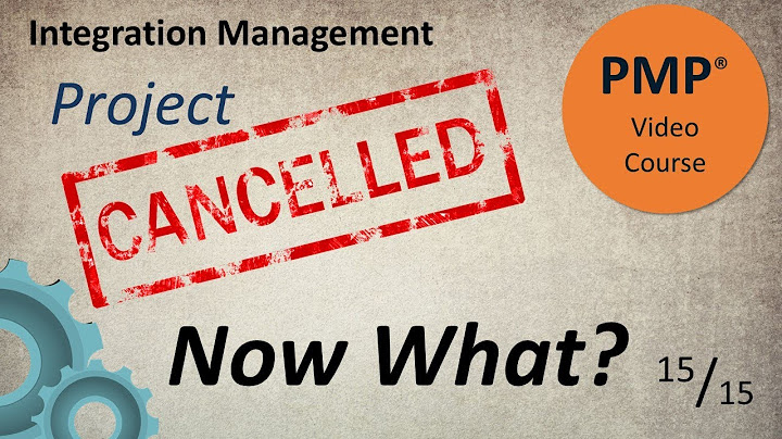 Cancelled or Abandoned Projects: Don’t Forget to take these Steps