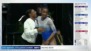 2024 SEC Gymnastics Championship Session 2 Beam 3-23-24 720p60 12756K