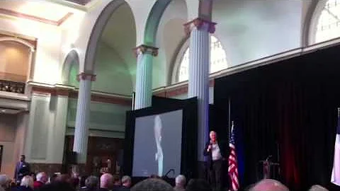 Dick Armey campaigns for Ted Cruz