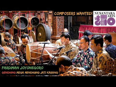 8. Gendhing Mega Mendhung Jati Karang by Pardiman Joyonegoro. "Composers Wanted!" new Javanese music